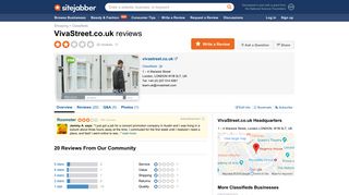 VivaStreet.co.uk - Sitejabber