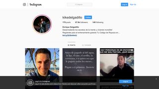Enrique Delgadillo (@kikedelgadillo) • Instagram photos and videos