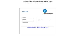 Candour's ERP portal