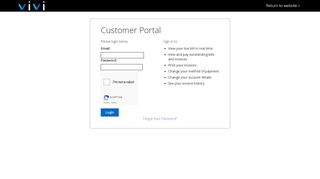 vivi™ - Customer Portal