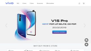 Buy Vivo Latest Mobile Phones Online at Best Price, Offers - Vivo India ...