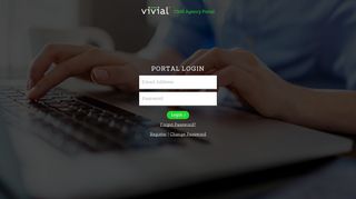 Portal Login - Vivial CMR Agency Portal