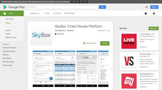 SkyBox Ticket Resale Platform - Apps on Google Play