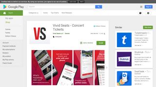 Vivid Seats - Concert Tickets - Apps on Google Play