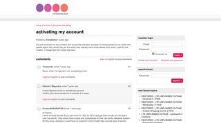 Activating my account | vividwireless Support Forum