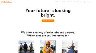 Official Vivint Solar Careers Page | Solar Energy Jobs