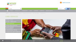 Vivo Energy Ghana - Card Services