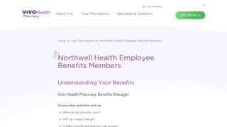 Northwell Health Employee Benefits Members - VIVO Health Pharmacy