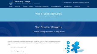Vivo Student Rewards – Comet Bay College