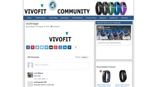 vivofit-login | vivofitcommunity.com