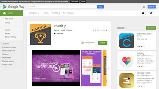 vívofit jr. - Apps on Google Play