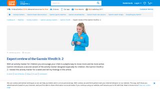 Expert review of the Garmin Vivofit Jr. 2 - Before 23:59, delivered ...