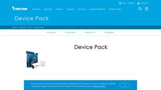 Device Pack - VIVOTEK