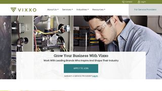 Information for Facilities Service Providers - Vixxo