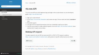 vk.com API — Vk 2.0.2 documentation