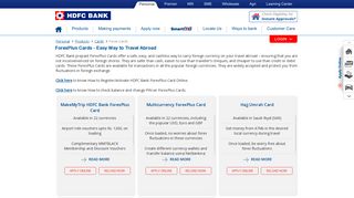 Forex Cards - Apply Online for the Best Travel Forex Cards | HDFC Bank
