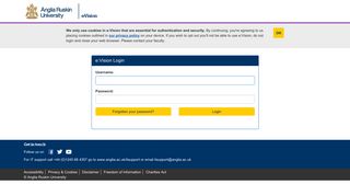 Log in to the portal - Anglia Ruskin University