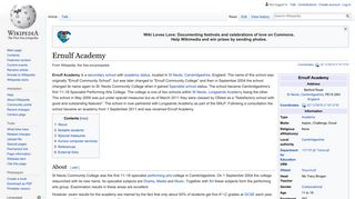 Ernulf Academy - Wikipedia