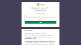 Elm Federation VLE - itsLearning