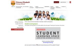 Student Learning Space - Princess Elizabeth Primary School