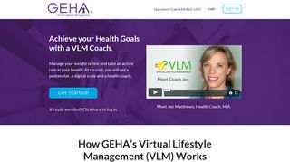 VLM brought to you by GEHA