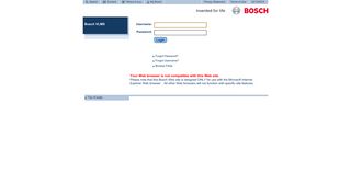 Bosch VLMS Login