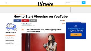How to Start Vlogging Online and Get Noticed - Lifewire