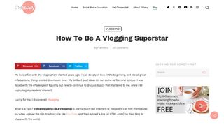 How to Become a Vlogger | How to Vlog | How To Be A Vlogging ...