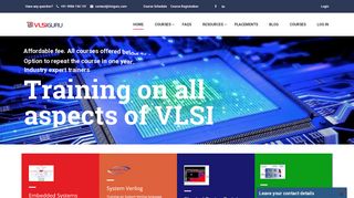 VLSI Classroom Training | Online VLSI Course -VLSIGuru.com