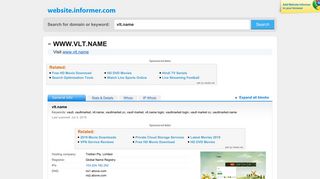 vlt.name at Website Informer. vlt.name. Visit Vlt.