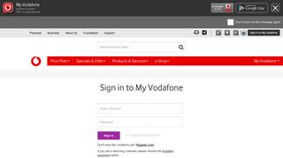 My Vodafone Login - Vodafone Fiji