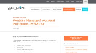 vMAPs | Ventura Managed Account Portfolios - Centrepoint Alliance