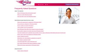 Victoria Mutual Express Online - FAQ - Victoria Mutual Building Society
