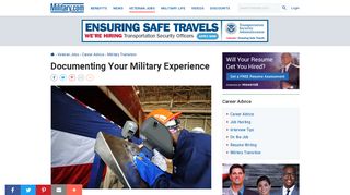 Documenting Your Military Experience | Military.com