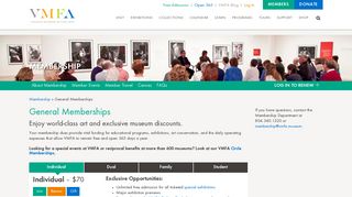 General Memberships - Membership - Virginia Museum of Fine Arts