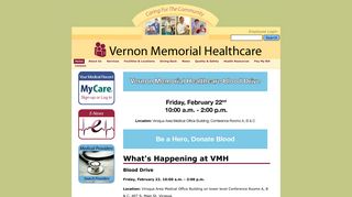 Vernon Memorial Healthcare: What's Happening at VMH