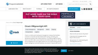 Ctrack VMIgreenlight API | ProgrammableWeb