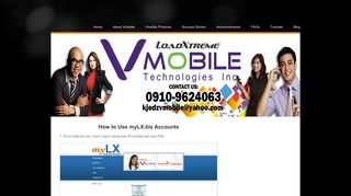 How to Use Mylx.biz Account - Vmobile - LoadXtreme Universal ...