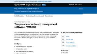 Temporary recruitment management software - VMS365 - Digital ...