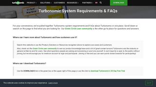 Turbonomic System Requirements & FAQs