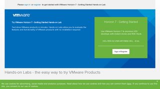 VMware Horizon 7 - Getting Started Hands-on Lab