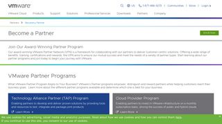 Become a Partner - VMware