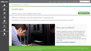 Certification - VMware