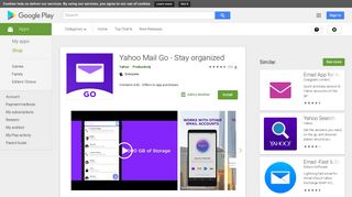 Yahoo Mail Go - Stay organized - Apps on Google Play