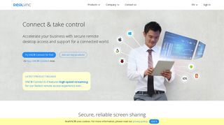 RealVNC® - Remote access software for desktop and mobile ...