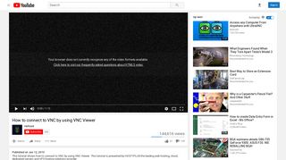 How to connect to VNC by using VNC Viewer - YouTube