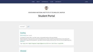 Student Portal - VNIT