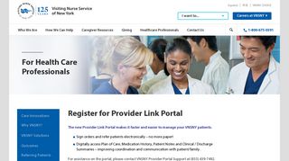 VNSNY Provider Link Portal | Home Care Services | Home Health ...