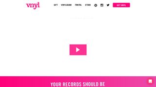 VNYL, vinyl record membership club. Subscription service for music ...