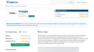 VoApps Reviews and Pricing - 2019 - Capterra
